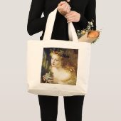 Neem het eerlijke gezicht van de vrouw grote tote bag (Voorkant (product))