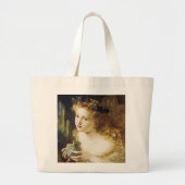 Neem het eerlijke gezicht van de vrouw grote tote bag (Voorkant)
