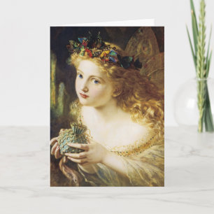 Neem het eerlijke gezicht van de vrouw kaart