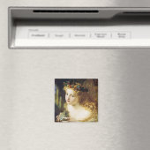 Neem het eerlijke gezicht van de vrouw magneet (Insitu (Vaatwasser))