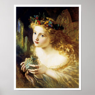 Neem het eerlijke gezicht van de vrouw poster