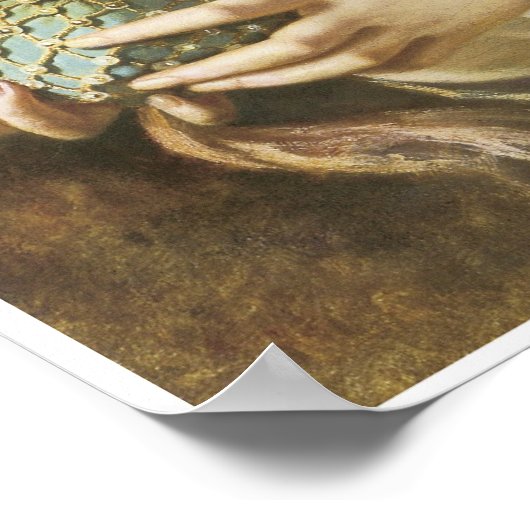 Neem het eerlijke gezicht van Vrouw, Fairy Paintin Poster (Hoek)