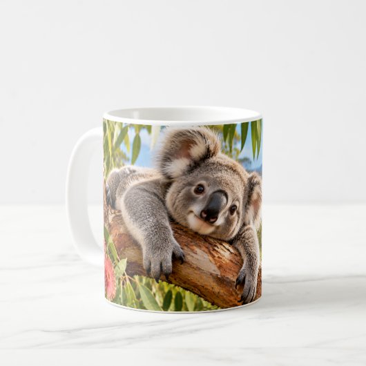 Neem het ervan Koala Mok (Voorkant links)