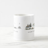 Neem het ervan / Ontsnap & Ontspan – Minimalistisc Koffiemok (Center)