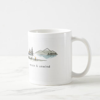 Neem het ervan / Ontsnap & Ontspan – Minimalistisc Koffiemok