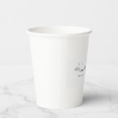 Neem het ervan / Ontsnappen & Ontspannen – Minimal Papieren Bekers (Rechts)
