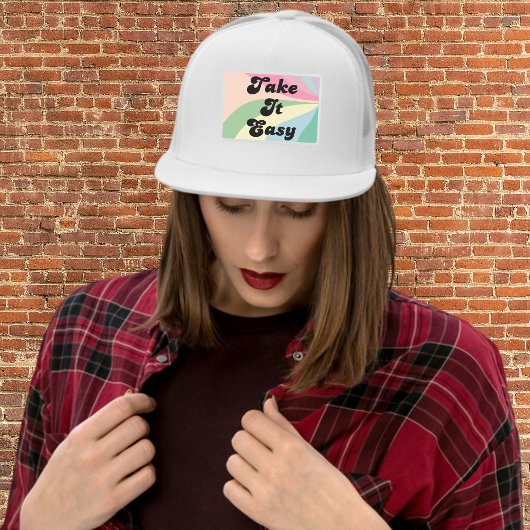 Neem het gemakkelijk Retro Trucker Hoed Trucker Pet