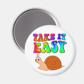 Neem het gemakkelijke Stempel van de Cartoon met G Magneet (Voorkant / Achterkant)