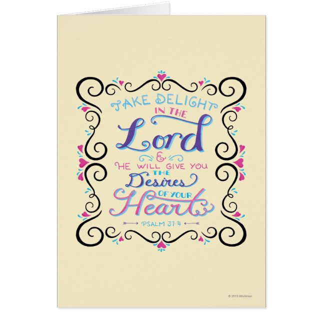 Neem het genoegen in de Heer (Voorkant)