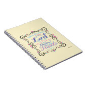 Neem het genoegen in de Heer Notitieboek (Rechterzijde)