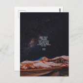 Neem het hart in licht briefkaart (Voorkant / Achterkant)