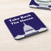 Neem het Huis van Afgevaardigden Bier Onderzetter (Linkerzijde)