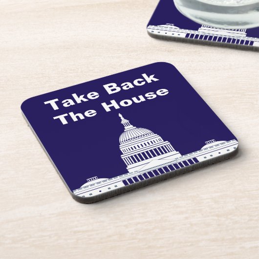 Neem het Huis van Afgevaardigden Bier Onderzetter (Linkerzijde)