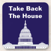 Neem het Huis van Afgevaardigden Bier Onderzetter (Voorkant)