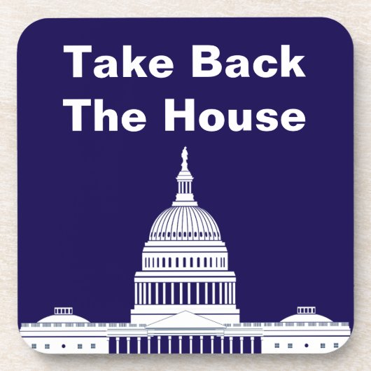 Neem het Huis van Afgevaardigden Bier Onderzetter (Voorkant)