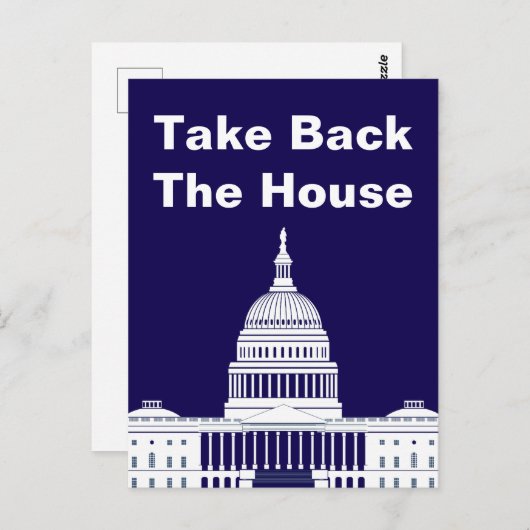 Neem het Huis van Afgevaardigden Briefkaart (Voorkant / Achterkant)