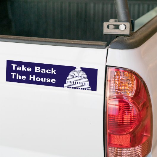 Neem het Huis van Afgevaardigden Bumpersticker (Op Truck)
