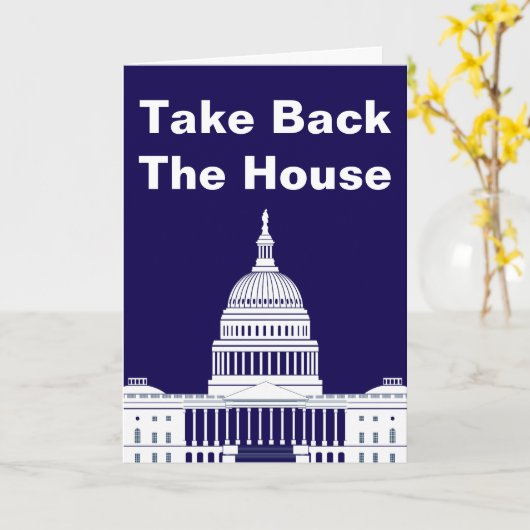 Neem het Huis van Afgevaardigden Kaart (Gele Bloem)