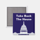 Neem het Huis van Afgevaardigden Magneet (Voorkant / Achterkant)