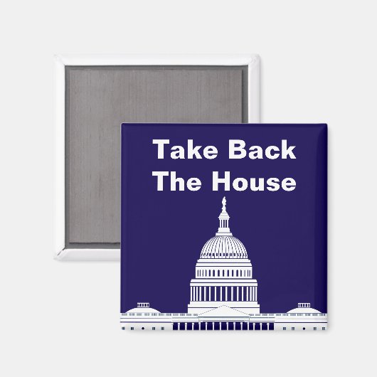 Neem het Huis van Afgevaardigden Magneet (Voorkant / Achterkant)