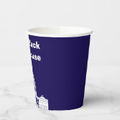 Neem het Huis van Afgevaardigden Papieren Bekers (Links)