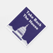 Neem het Huis van Afgevaardigden Servet (Hoek)