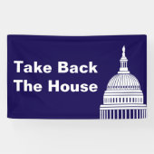 Neem het Huis van Afgevaardigden Spandoek (Horizontaal)