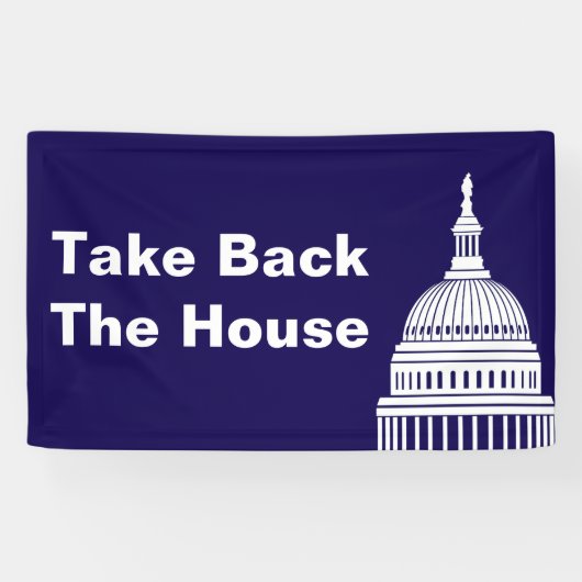 Neem het Huis van Afgevaardigden Spandoek (Horizontaal)