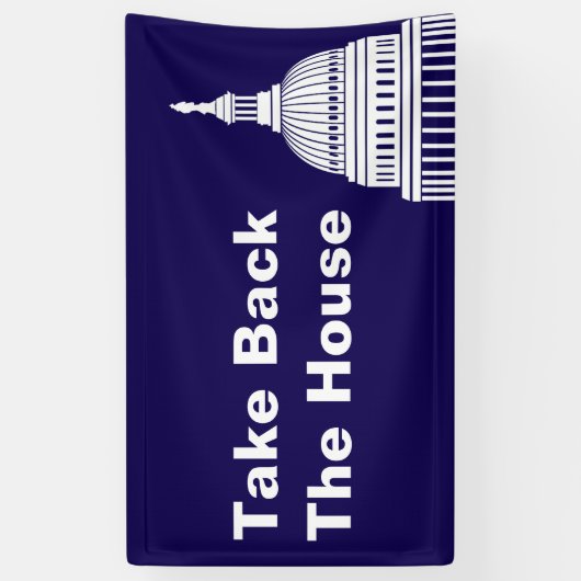 Neem het Huis van Afgevaardigden Spandoek (Verticaal)