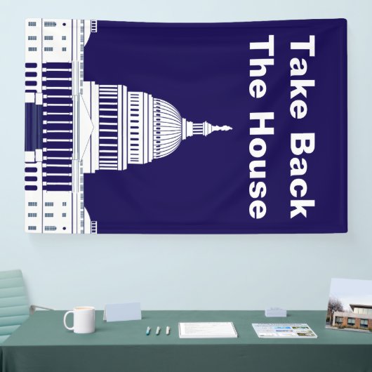 Neem het Huis van Afgevaardigden Spandoek (Beurs)