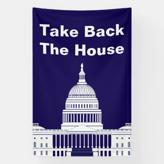 Neem het Huis van Afgevaardigden Spandoek (Verticaal)