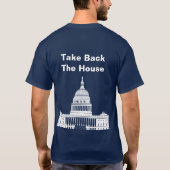Neem het Huis van Afgevaardigden terug T-shirt (Achterkant)