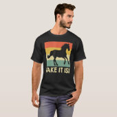Neem het IJslandse paard 4 T-shirt (Voorkant volledig)