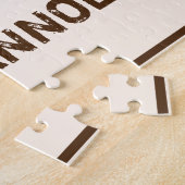 Neem het Italiaanse deeg van de Cannoli Chocolate  Legpuzzel (Zijkant)