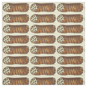Neem het Italiaanse deeg van de Cannoli Chocolate  Stof