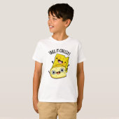 Neem het kaas komische voedsel grap  t-shirt (Voorkant volledig)