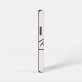 Neem het langzaam iPhone hoesje (Rechterkant)