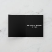 Neem het leven één slok per keer - Aanmoediging Kaart (Binnen)