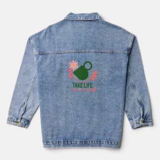 Neem het leven, één slok per keer - Denim Jacket