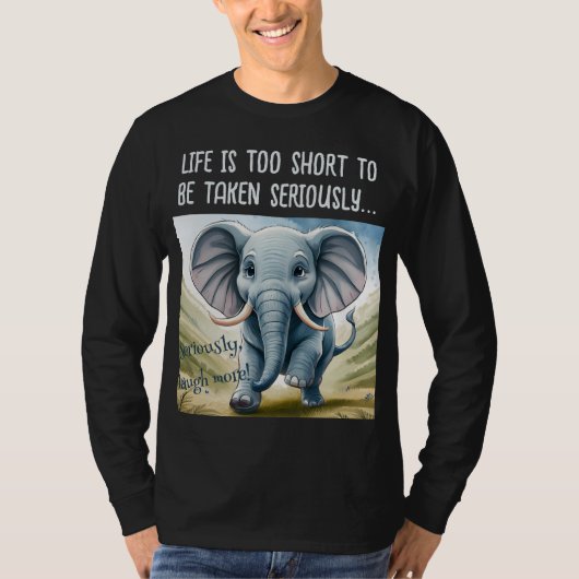 Neem het licht met deze kleine man! t-shirt (Voorkant)