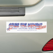 Neem het moment 2010 in beslag bumpersticker (Op auto)