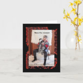 Neem het moment en eet dessert in beslag op je ver kaart (Gele Bloem)