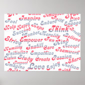 Neem het om Motivatie woorden te horen Poster (Voorkant)