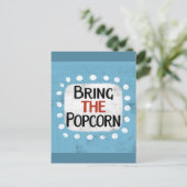 Neem het Popcorn Briefkaart mee (Staand voorkant)