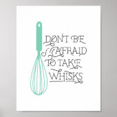 Neem het  Poster van het Citaat van Whisks (Voorkant)