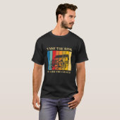 Neem het risico t-shirt (Voorkant volledig)