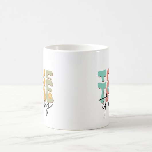 Neem het rustig koffie mok (Center)