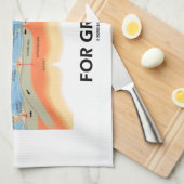 Neem het schema niet voor graniet (geologische Hum Theedoek (Quarter Fold)