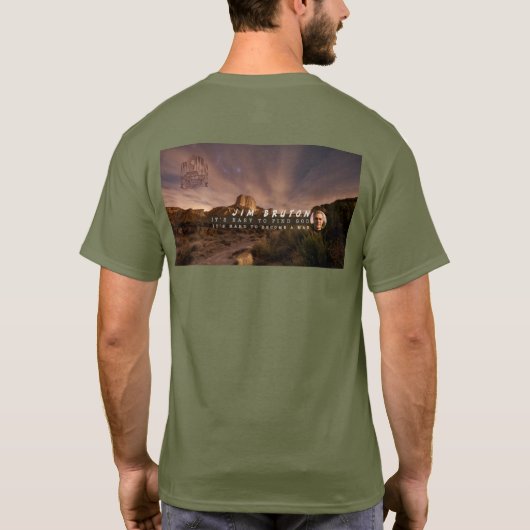 Neem het Shirt van Kans van Jim Bruton (Achterkant)