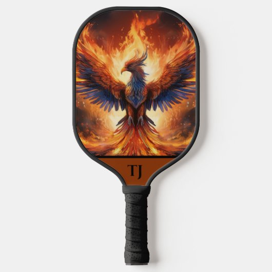 Neem het spel over: Eagle on Fire Pickleball Paddl Paddle (Voorkant)